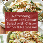 Cucumber Caesar Salad Recipe
