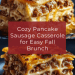 Pancake Sausage Casserole Recipe