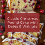 Christmas Pound Cake Recipe