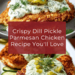 Crispy Dill Pickle Parmesan Chicken Recipe