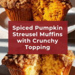 Amazing Spiced Pumpkin Streusel Muffins Recipe