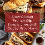 Crockpot French Dip Sandwiches Recipe