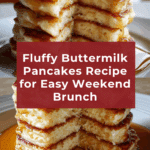 Fluffy Buttermilk Pancakes Recipe