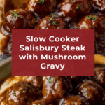 Slow Cooker Salisbury Steak Recipe