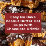 No Bake Peanut Butter Oat Cups Recipe