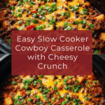 Easy Slow Cooker Cowboy Casserole Recipe