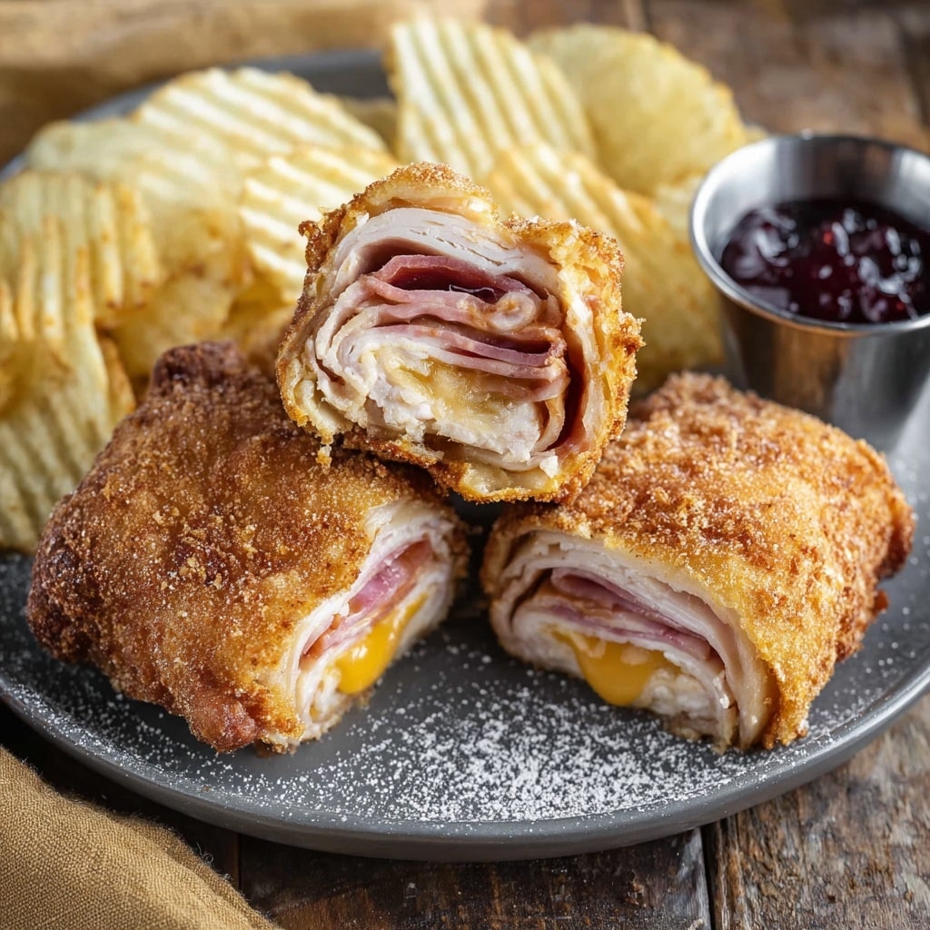 Monte Cristo Sandwich {Bennigan’s Copycat} Recipe - Recipe Image
