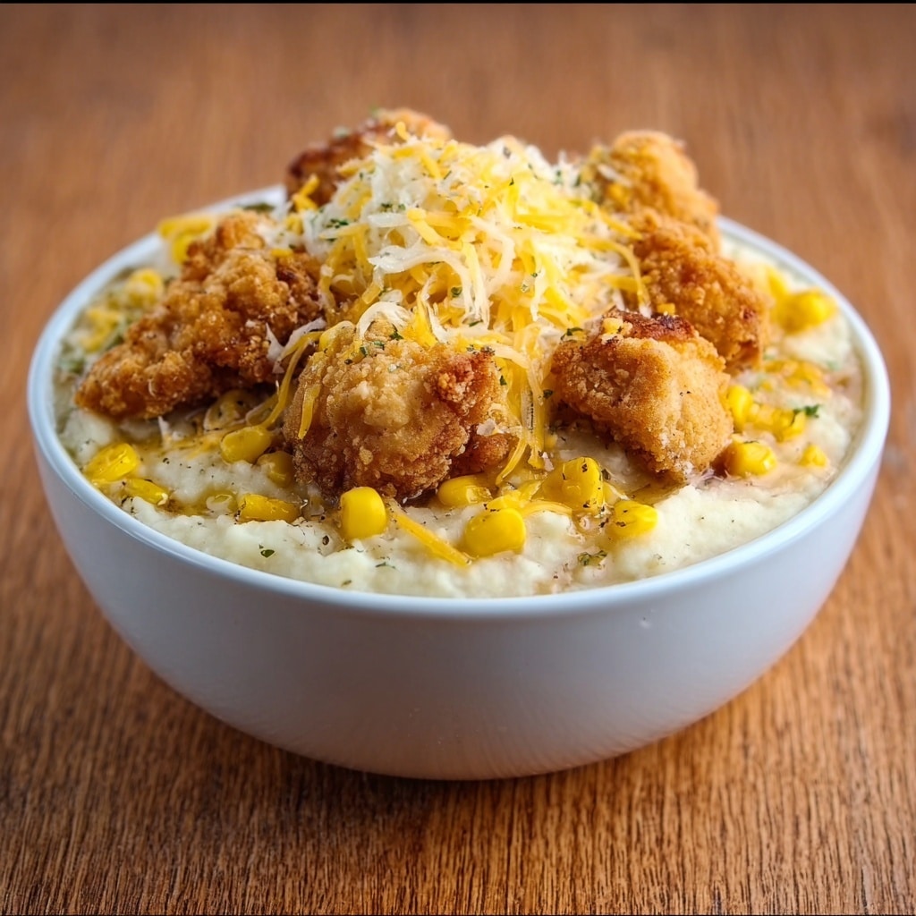 Chicken Mashed Potato Bowls Recipe - Recipe Image