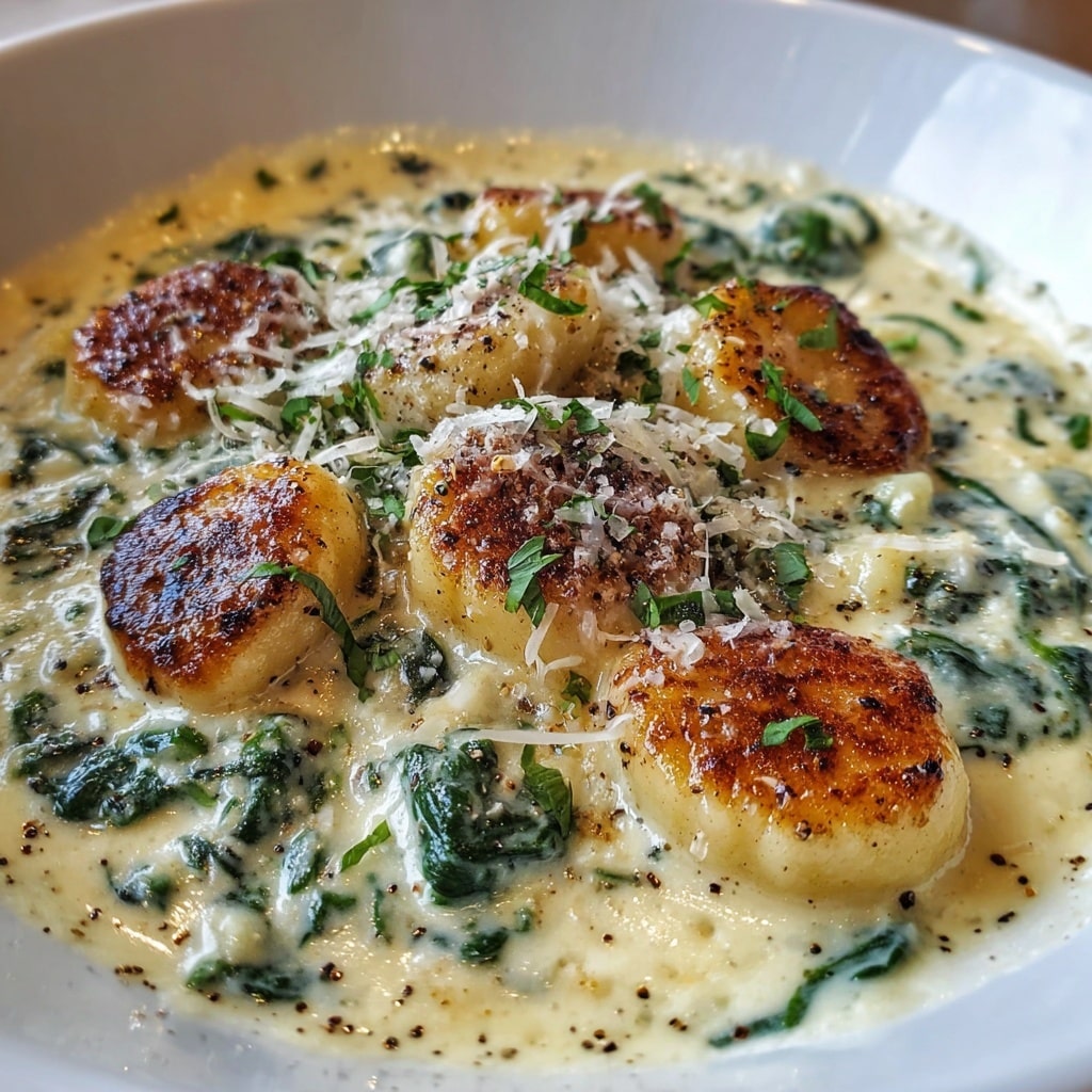 Millionaire Gnocchi with Creamy Sauce Recipe - Recipe Image