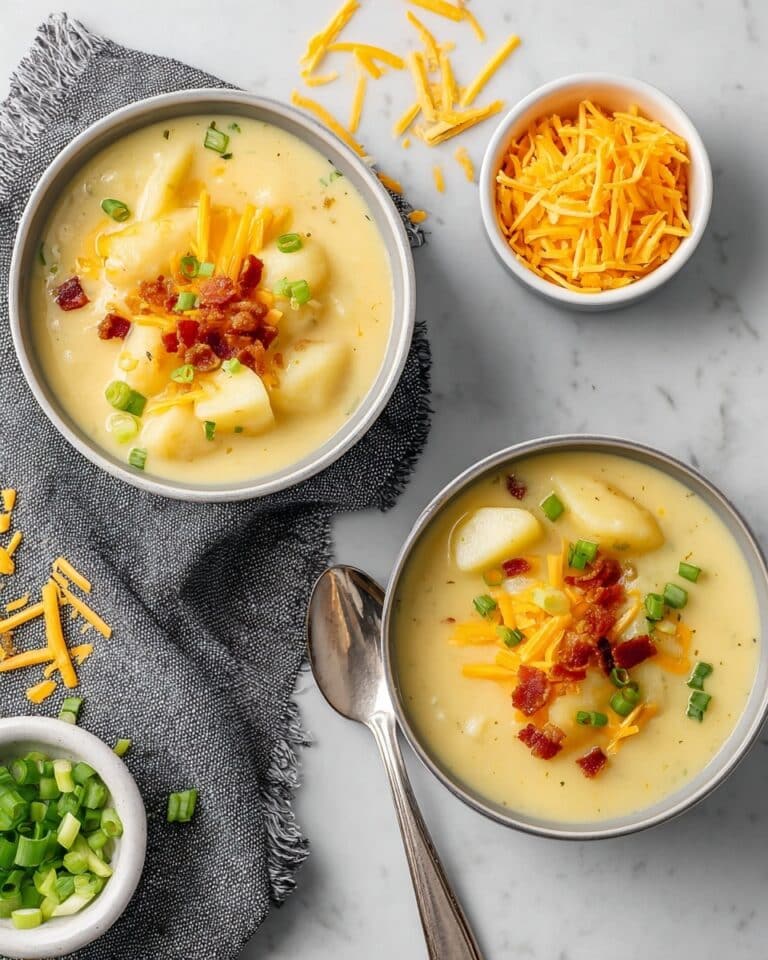 Easy 4-Ingredient Potato Soup Recipe
