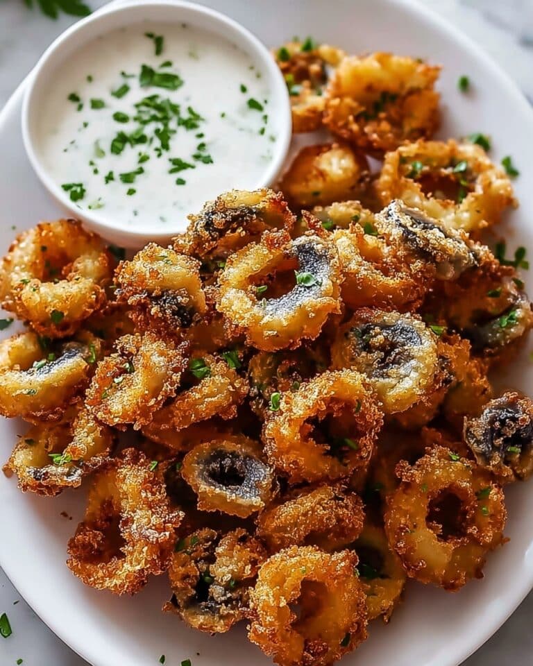 Ranch Breaded Mushrooms Recipe