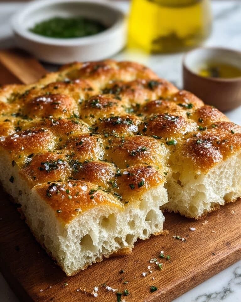 Garlic Parmesan Focaccia Recipe