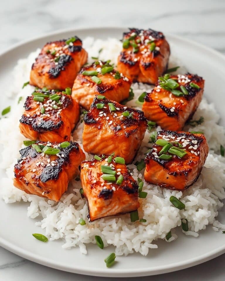 Crispy Honey Garlic Salmon Bites Recipe