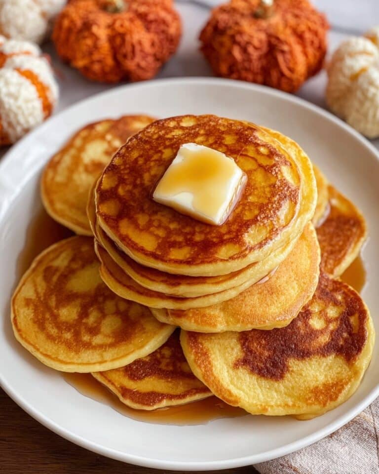 Pumpkin Greek Yogurt Pancakes Recipe