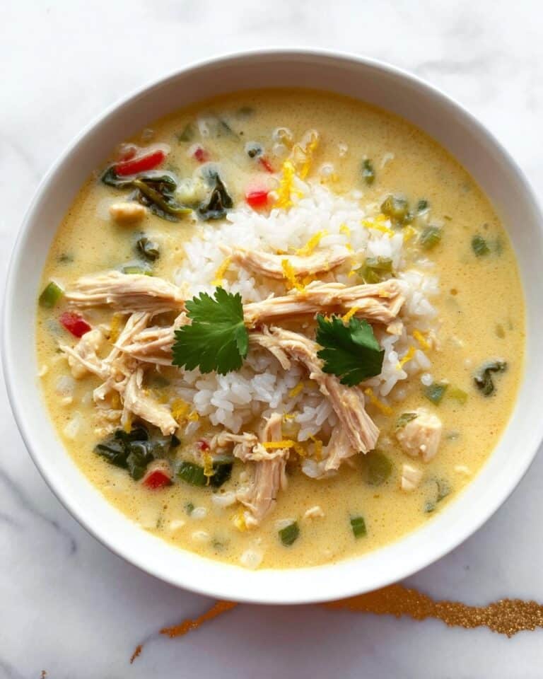 High Protein Lemon Chicken Soup Recipe
