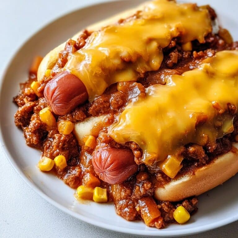 Keto Chili Dog Casserole Recipe