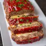 Cheesy Stuffed Italian Meatloaf Recipe