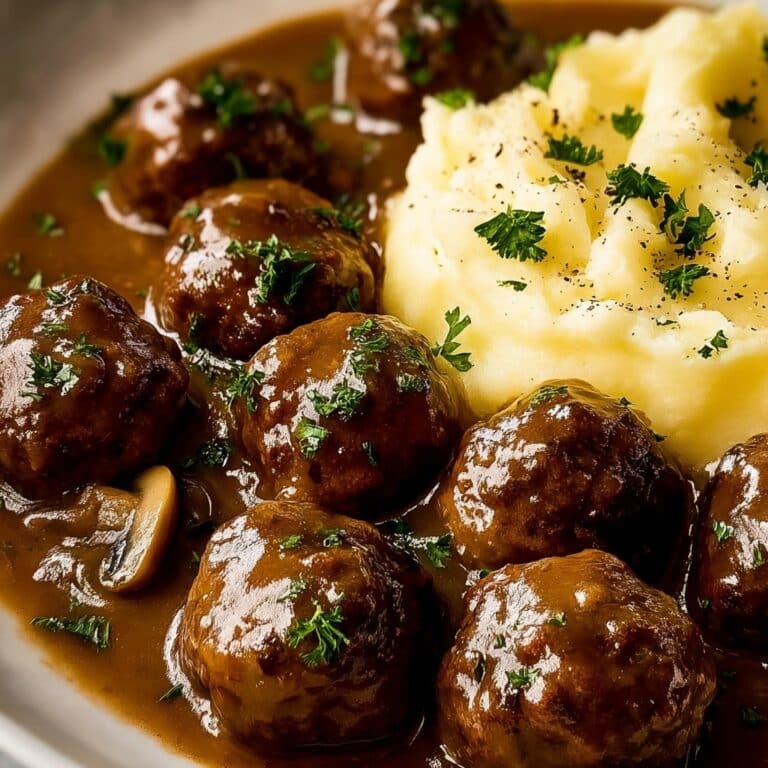 Salisbury Steak Meatballs Recipe
