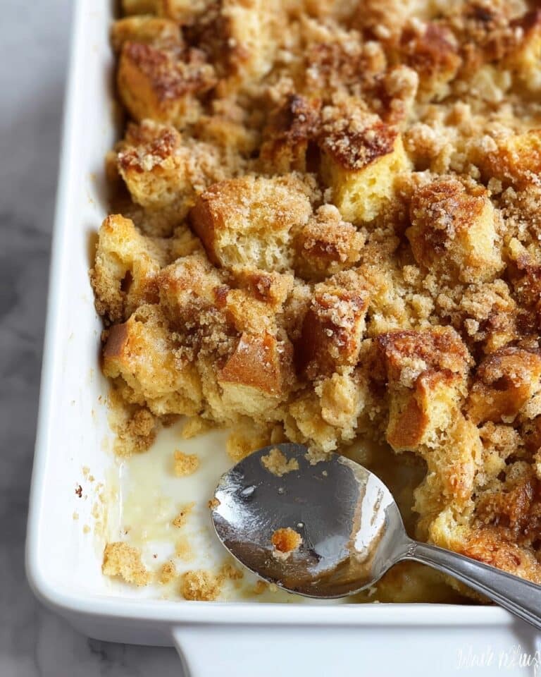 Caramel Pumpkin French Toast Casserole Recipe