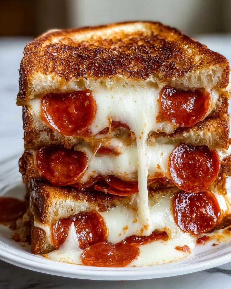 Pizza Grilled Cheese Sandwiches Recipe