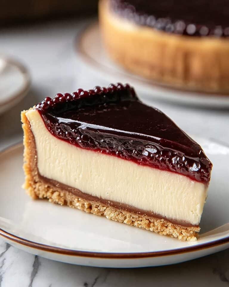 Boston Cream Pie Cheesecake Recipe