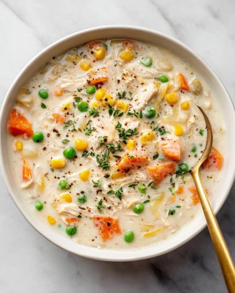 Delicious Chicken Pot Pie Soup Recipe