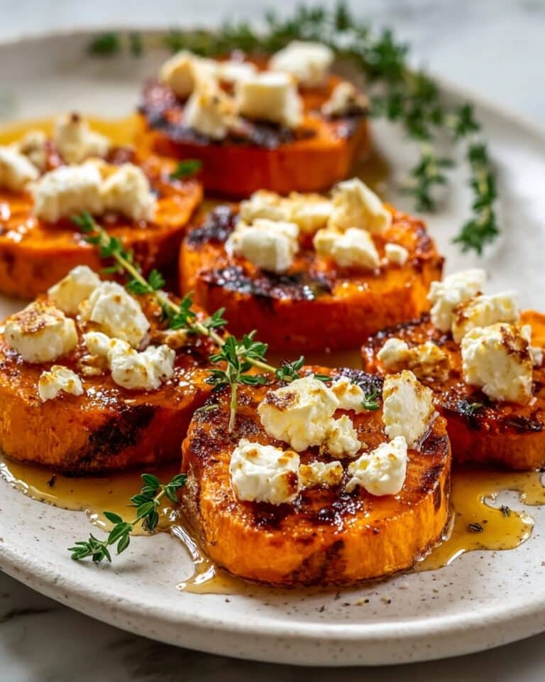 Honey Feta Sweet Potato Bites Recipe