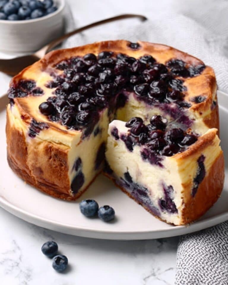 Blueberry Yogurt Morning Cake Recipe