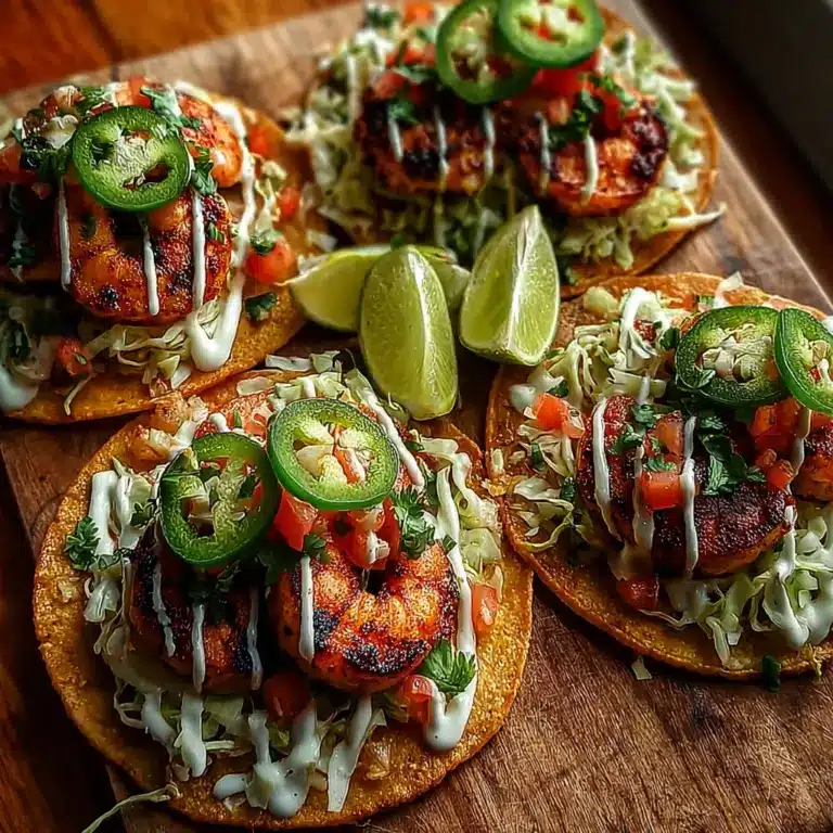 Zesty Shrimp Tacos with Creamy Avocado Lush Recipe