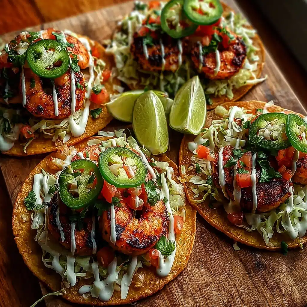 Zesty Shrimp Tacos with Creamy Avocado Lush Recipe - Recipe Image