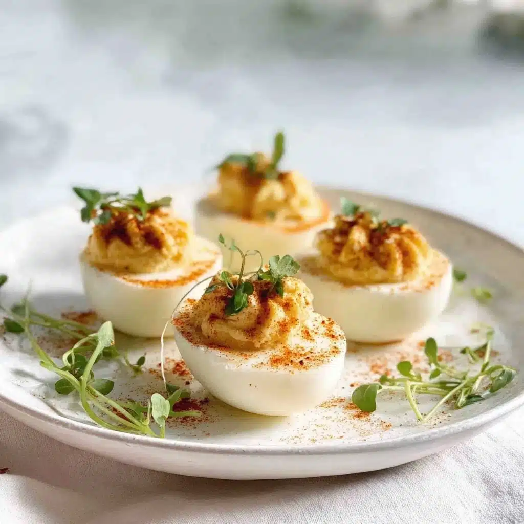Spicy Bayou Deviled Eggs Recipe - Recipe Image