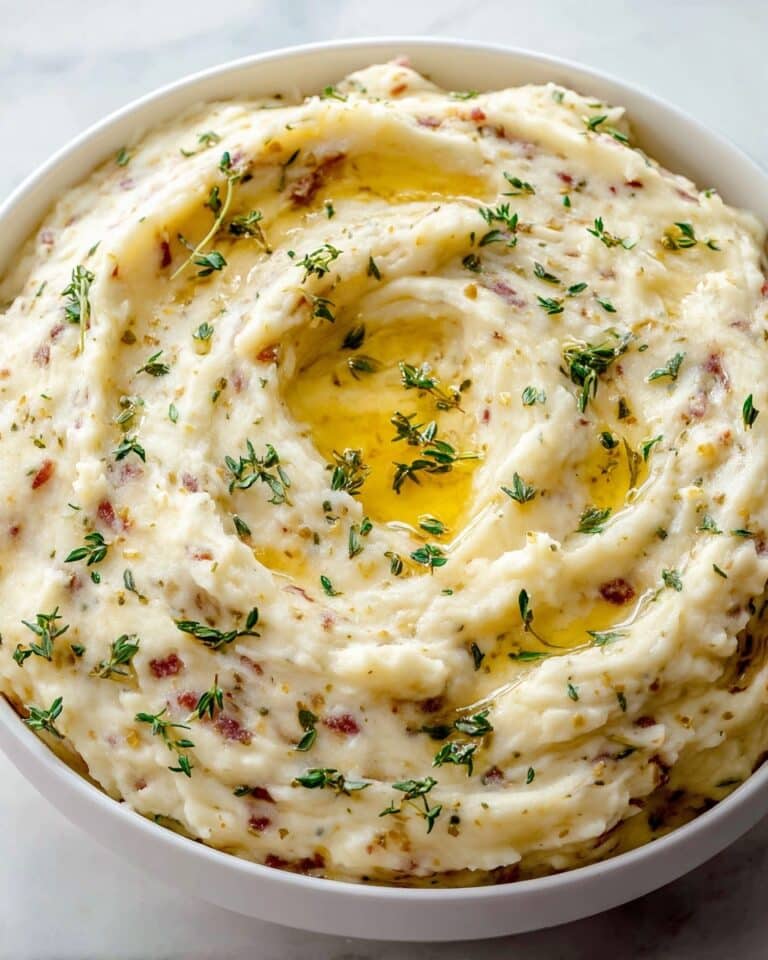 Red Garlic Mashed Potatoes Recipe