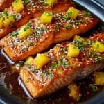 Honey Pineapple Glazed Salmon Recipe