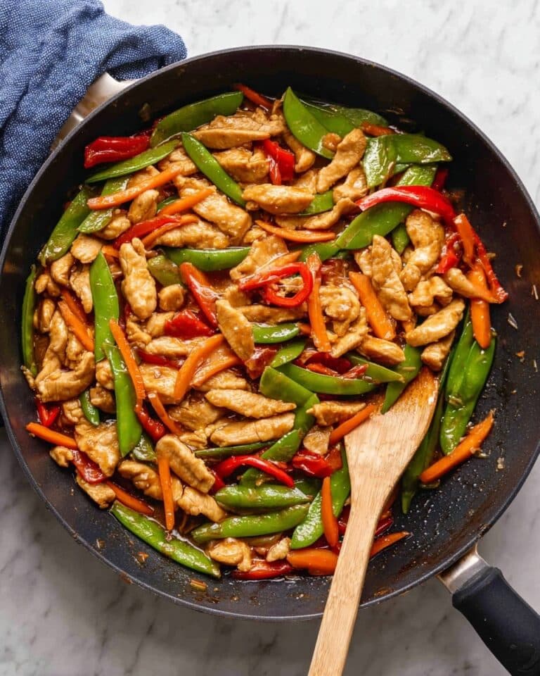 Easy Chicken Stir Fry with Colorful Vegetables Recipe