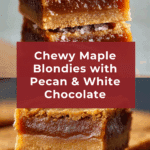 Maple Blondies Recipe