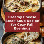 Cheese Steak Soup for Cozy Nights Recipe