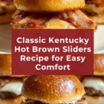 Hot Brown Sliders for Delicious Comfort Recipe