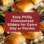 Easy Philly Cheesesteak Sliders Recipe