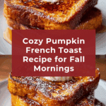 Pumpkin French Toast Breakfast Recipe