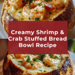 Delightful Stuffed Seafood Bread Bowl Recipe