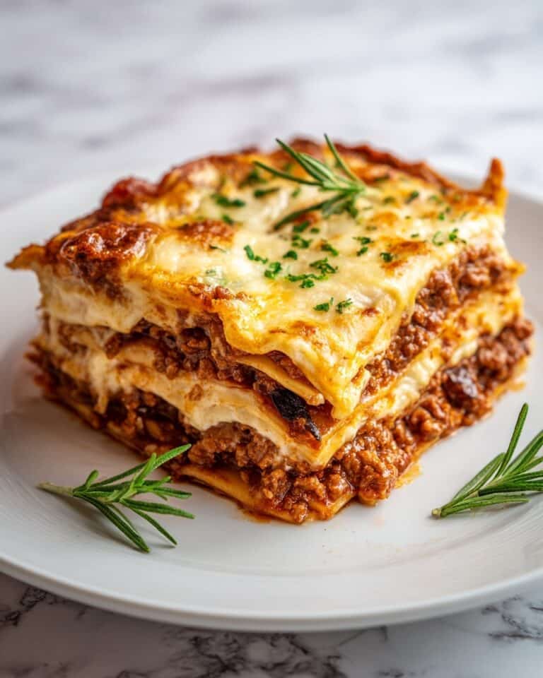 Greek Moussaka Recipe: Layers of Meat, Eggplant, and Creamy Béchamel Recipe