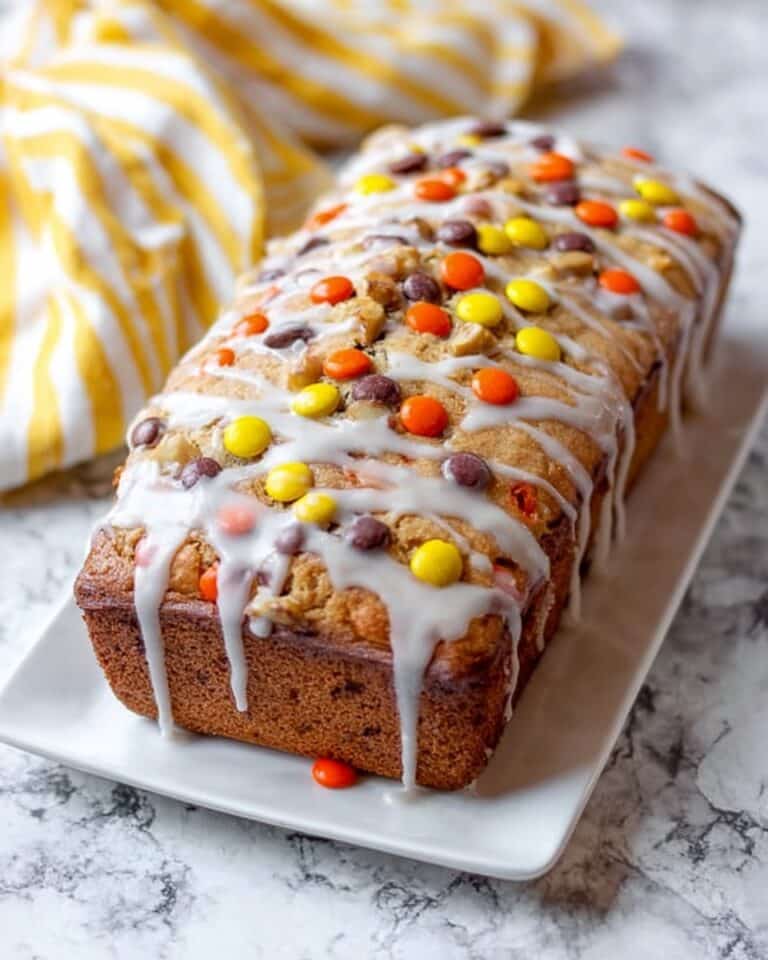 Reese’s Pieces Peanut Butter Banana Bread Recipe