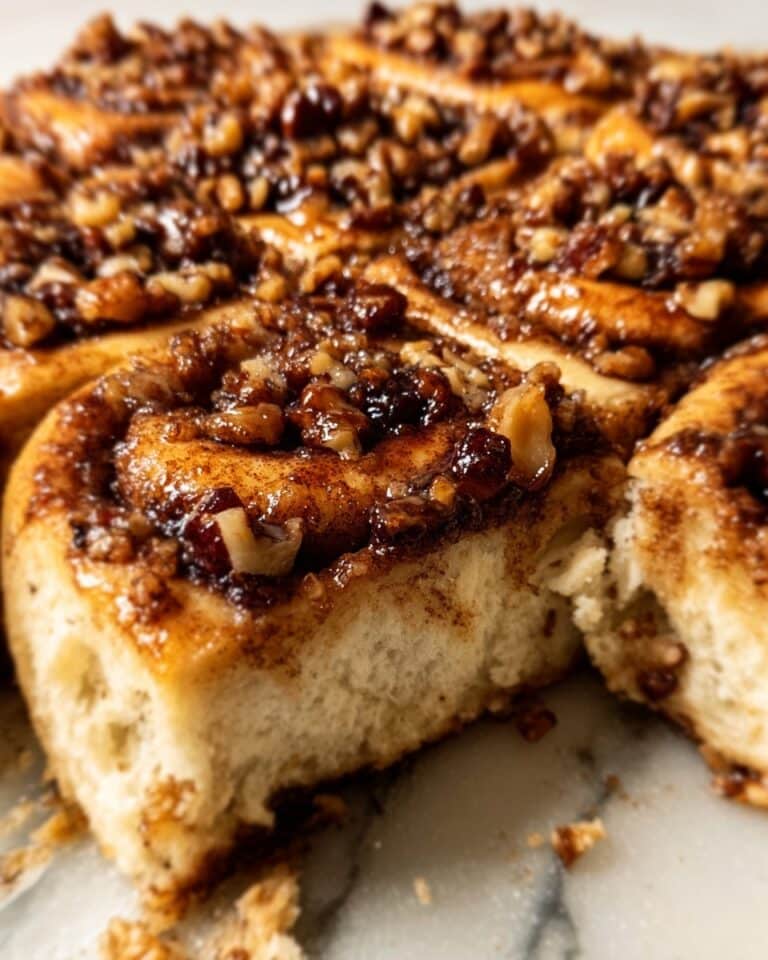 Sticky Pecan Focaccia Recipe