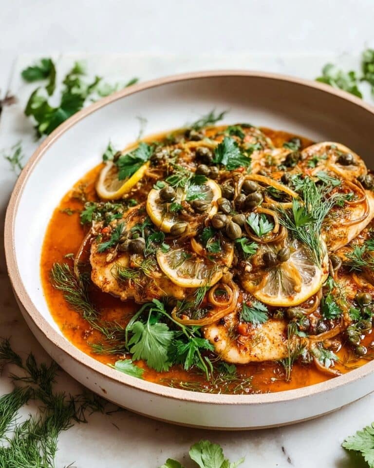 Spicy Brown Butter Chicken Piccata Recipe