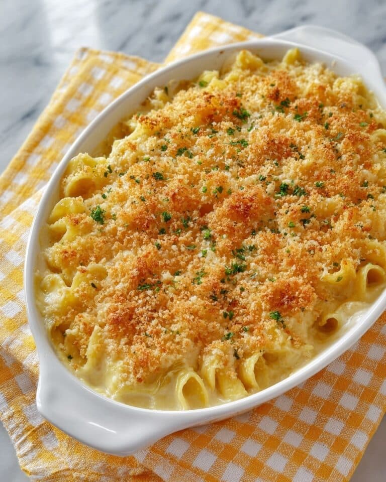 Super Easy Chicken Noodle Casserole Recipe