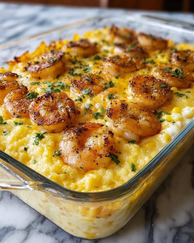 Shrimp & Grits Casserole Recipe