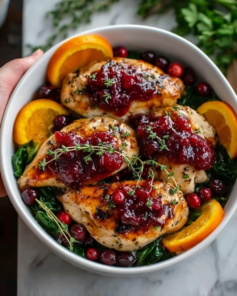 Cranberry Orange Chicken Recipe
