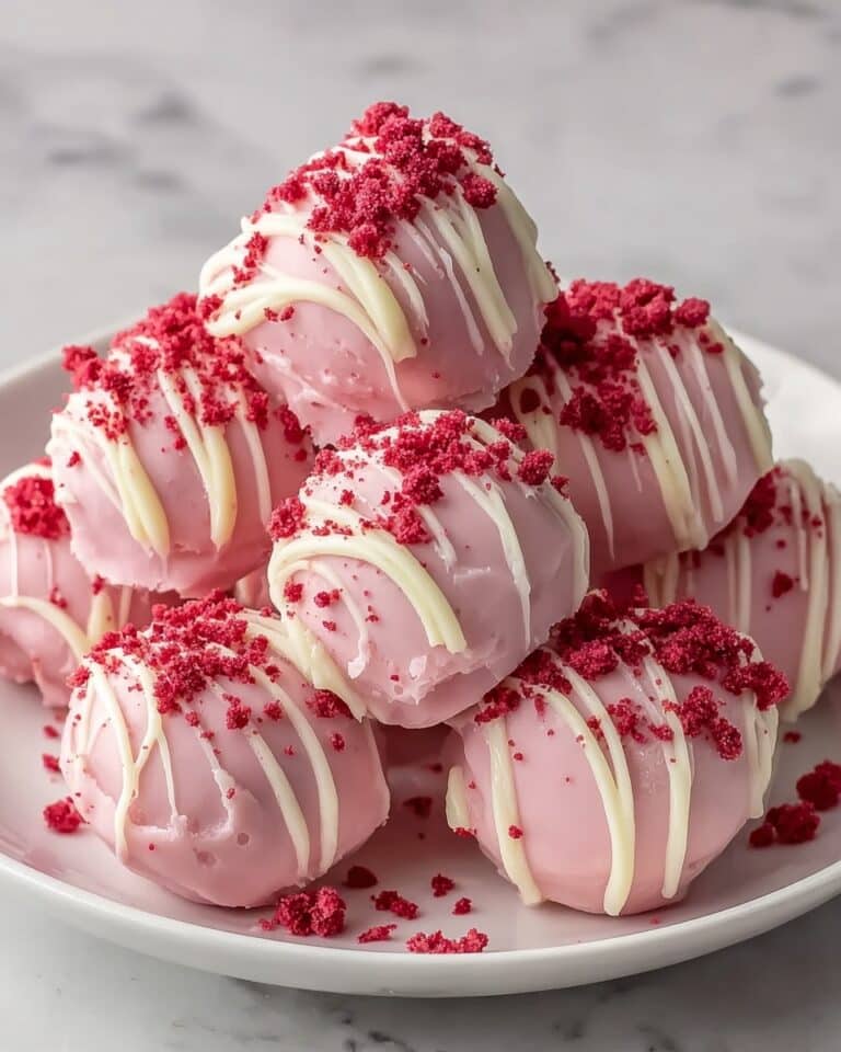 Strawberry Shortcake Truffles Recipe