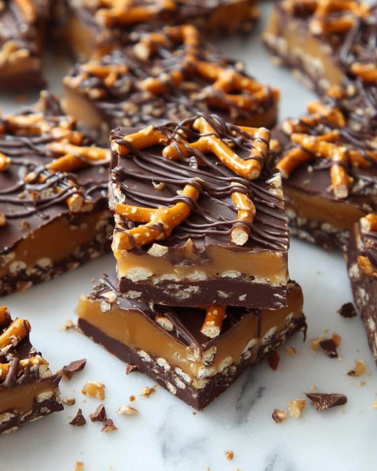 Salted Caramel Pretzel Bark Recipe