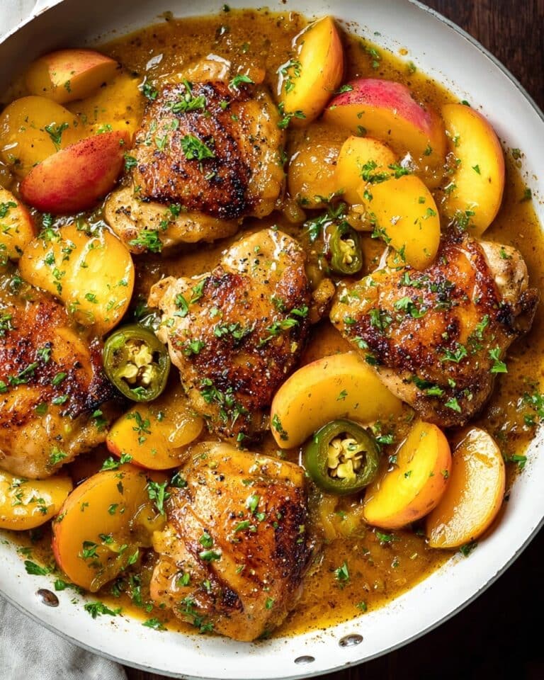 Jalapeno Peach Chicken Recipe